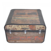 Miller Industrial timber Coffee Table chest - Reclaimed